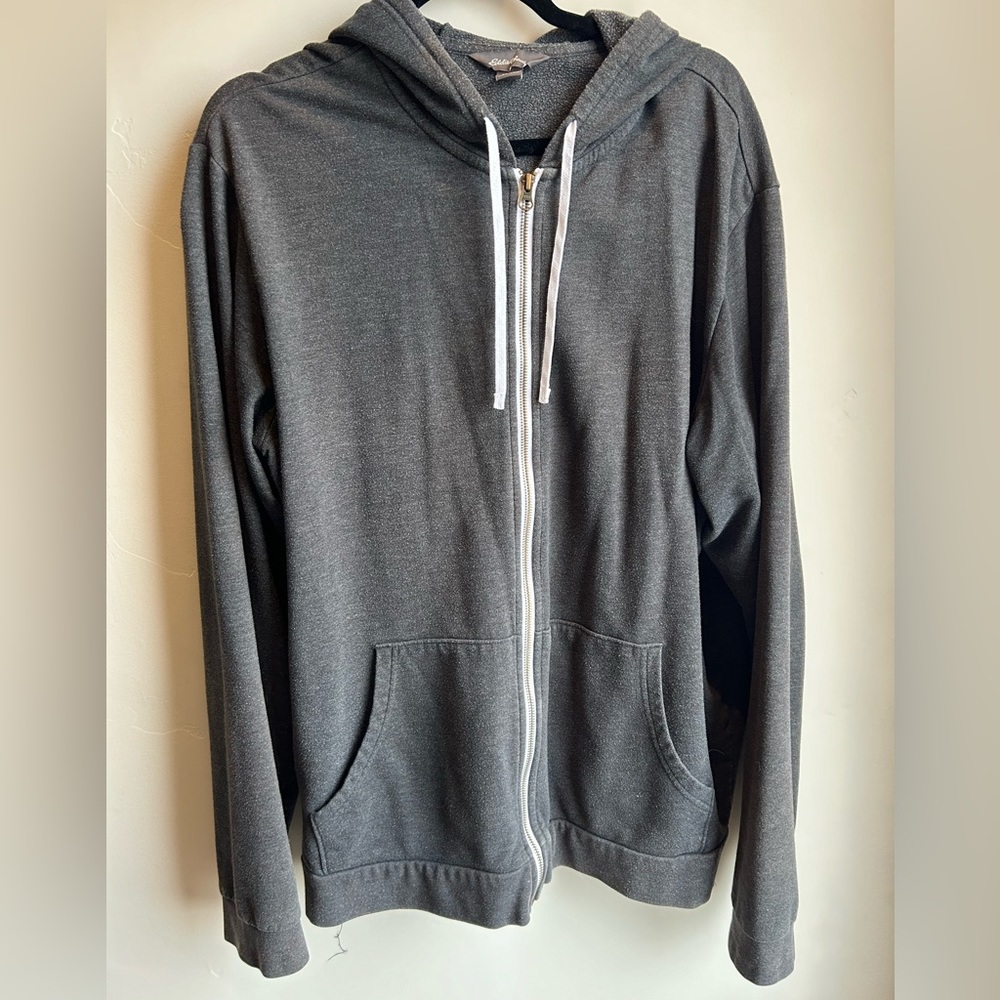 EDDIE BAUER mens zip-up hoodie